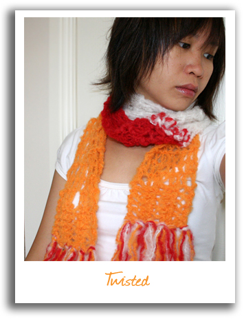 Twisted scarf