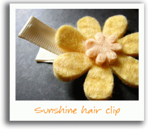 Sunshine-hair-clip